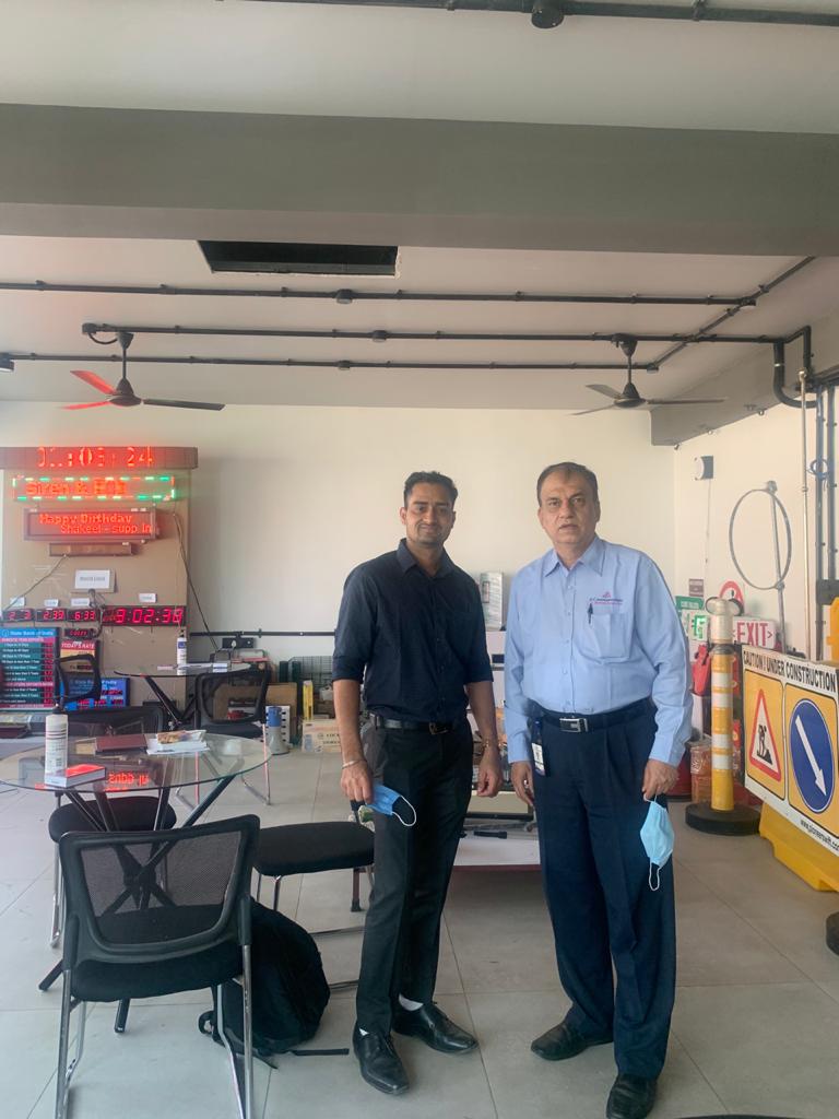 Balu Girhe from Prolite Visited K T Automation(India) today 23.01.2021