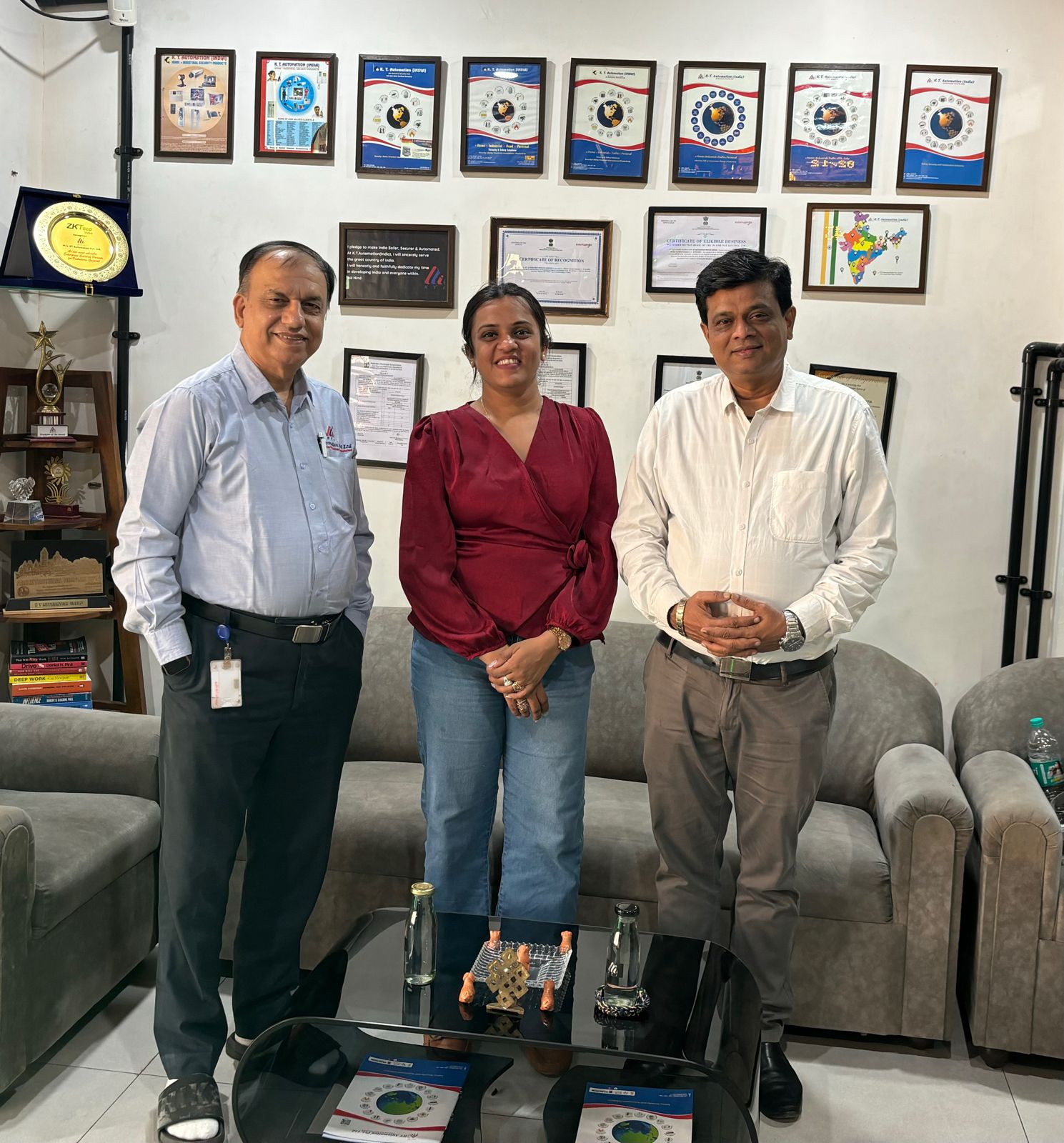 Rashmin & Sayali shah from AOSSPL mumbai Supp First Aid Kits & Snake Rescue 2.12.2024