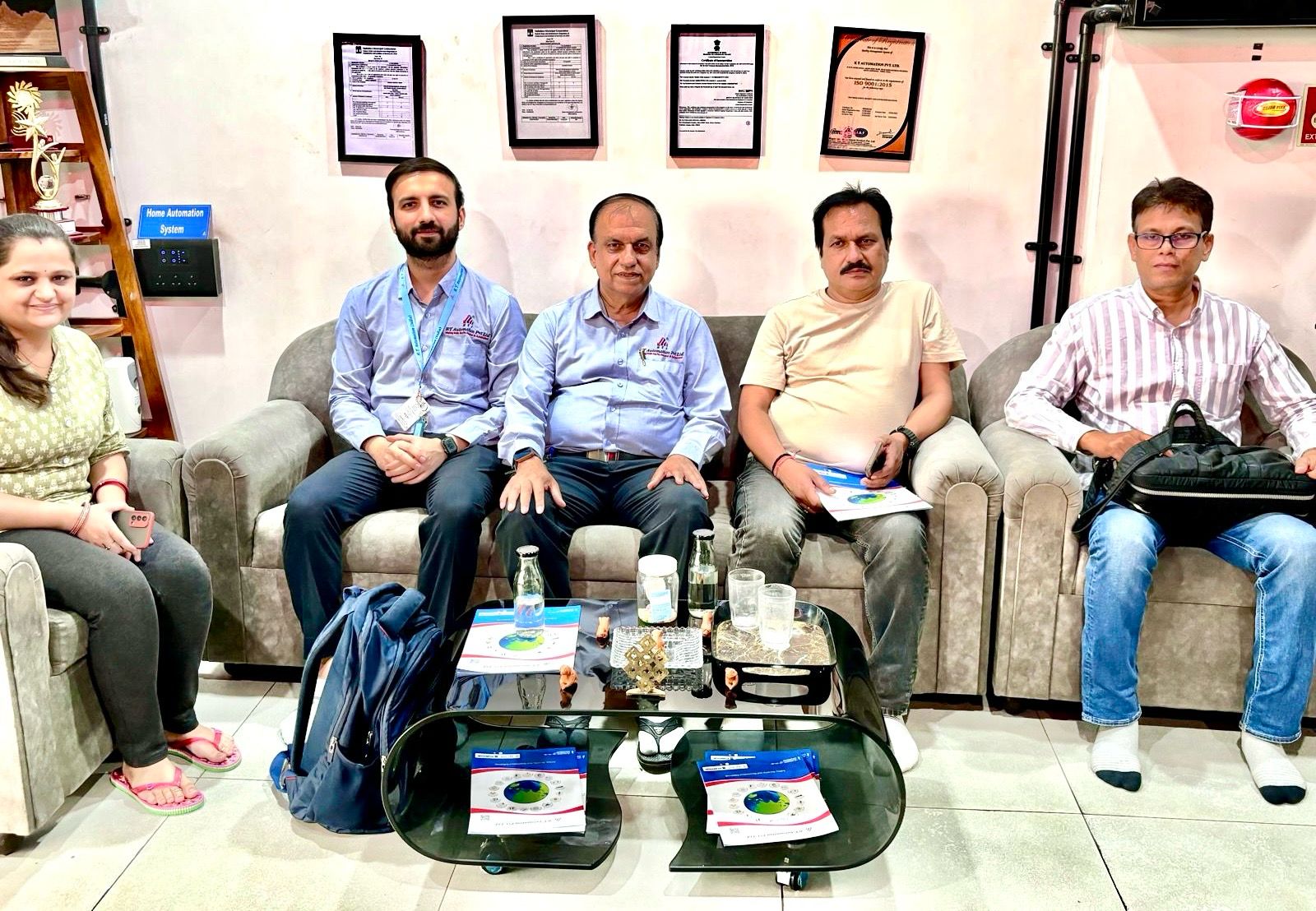 Satvik Gwalior team @ KT office