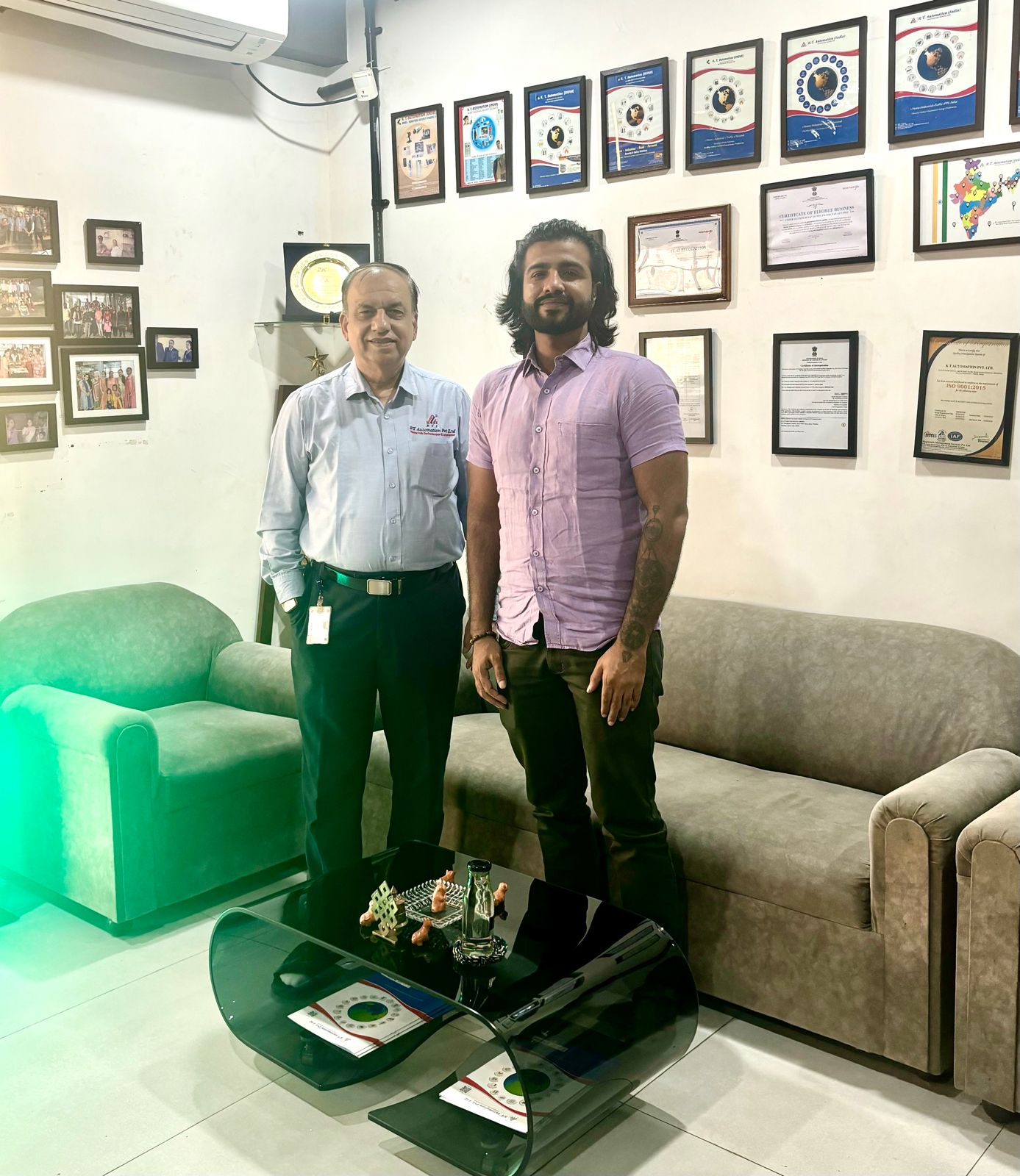 Sumeet Parmar from seal for U savli visited 28.11.2024
