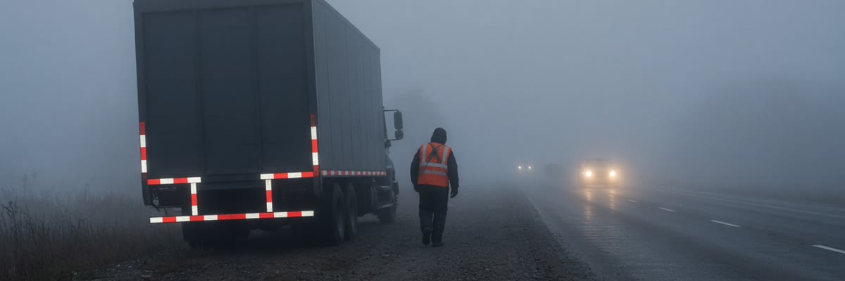 Fog-Season Visibility: Reflective Jackets, Conspicuity Tape and Warning Triangles for Fleets and Night Crews