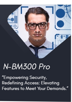 Standalone Access Control Device With Face, Fingerprint And Password NBM300PRO