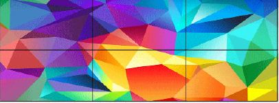 Video Wall Samsung UH46F5 2 x 3