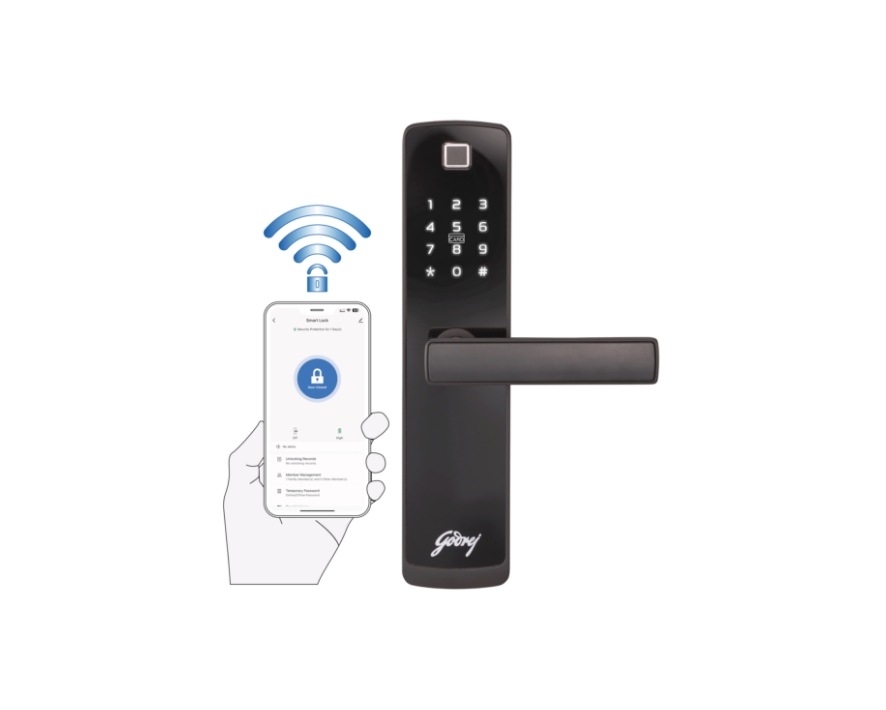 Catus Connect Smart WiFi Fingerprint Door Lock