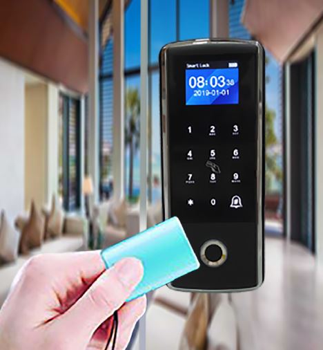 Biometric Glass Digital Door Lock