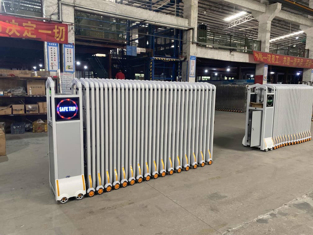 Aluminium Alloy Retractable Gate 1.6 Meter Height