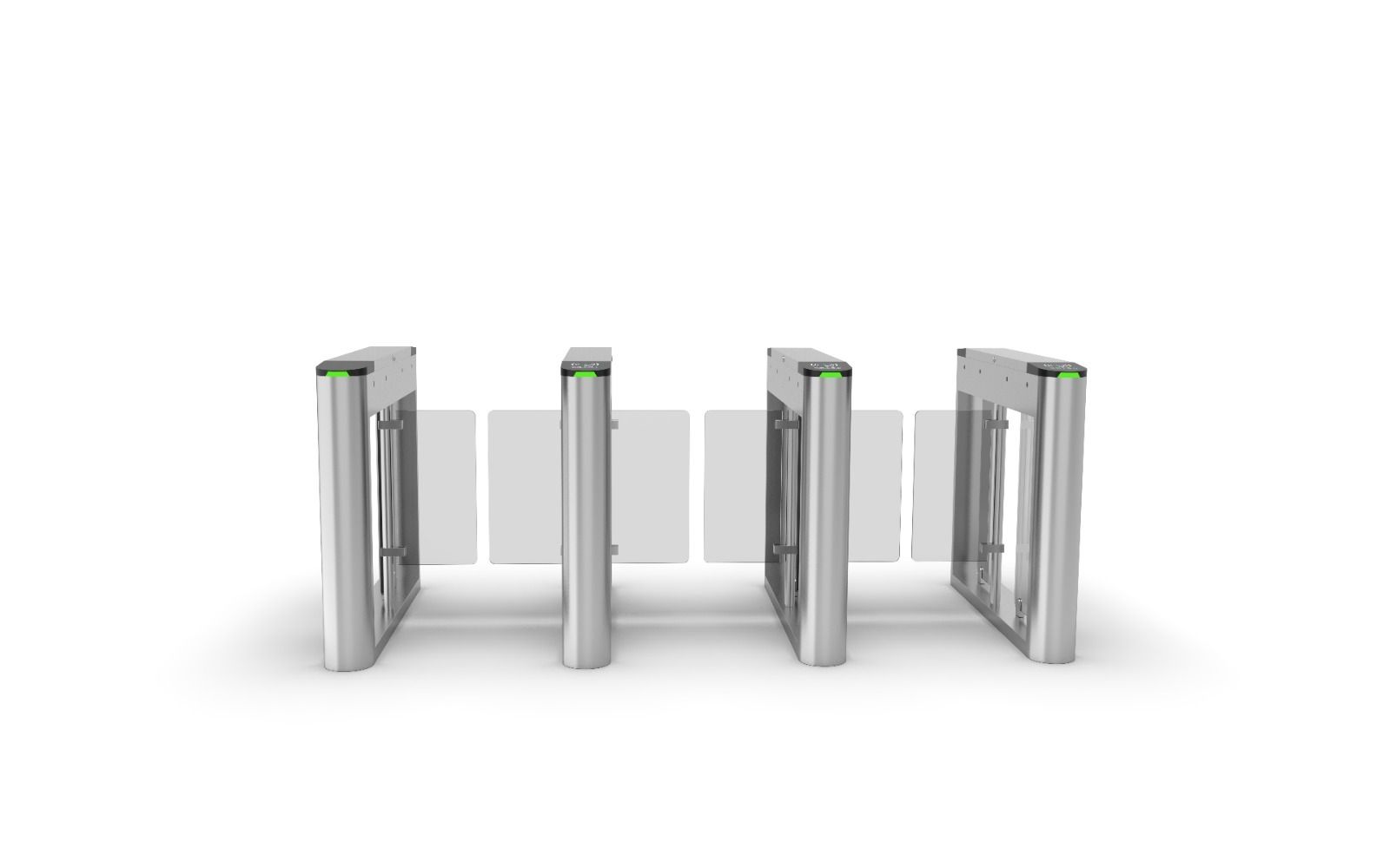 Technospacio Swing Barrier Gate TSS350