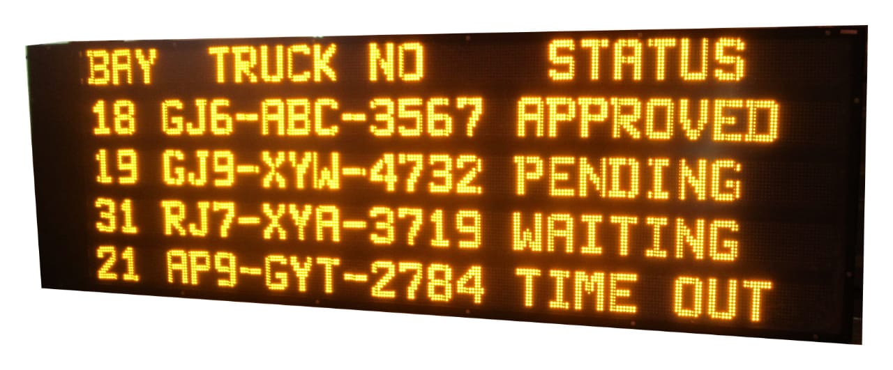 Truck, Tenkar Calling Display System