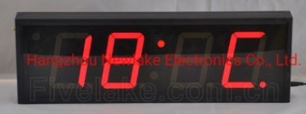 Temperature Clock 4 Led Display
