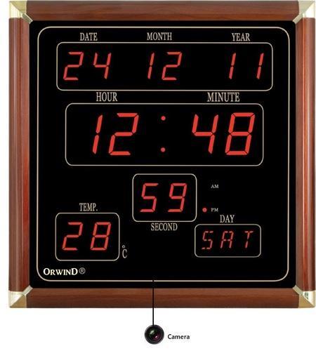 Temperature Clock Led Display