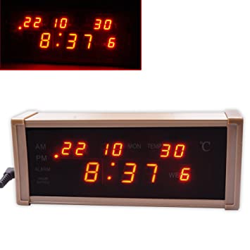 Temperature Clock Led Display