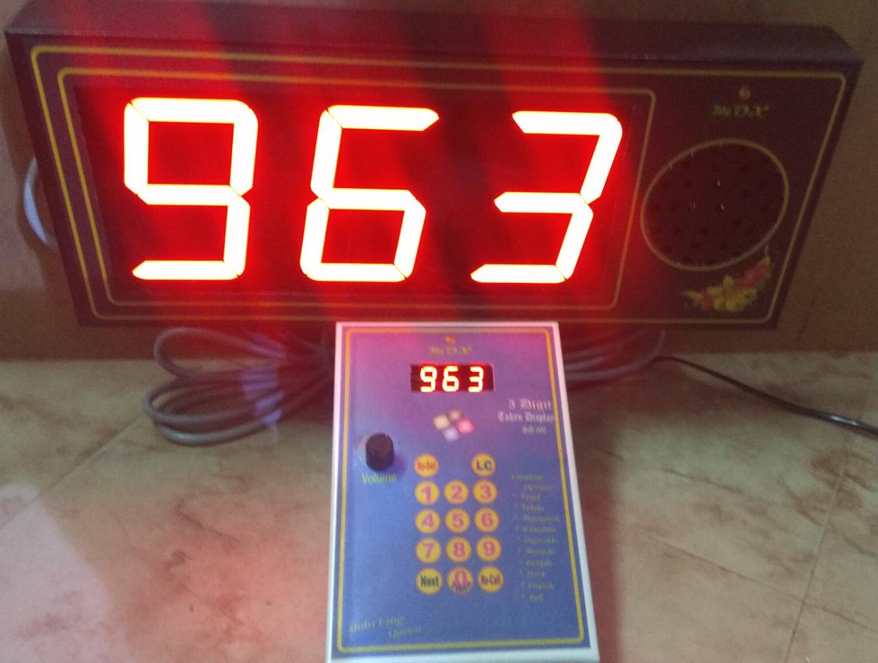 Token Display Led Disply