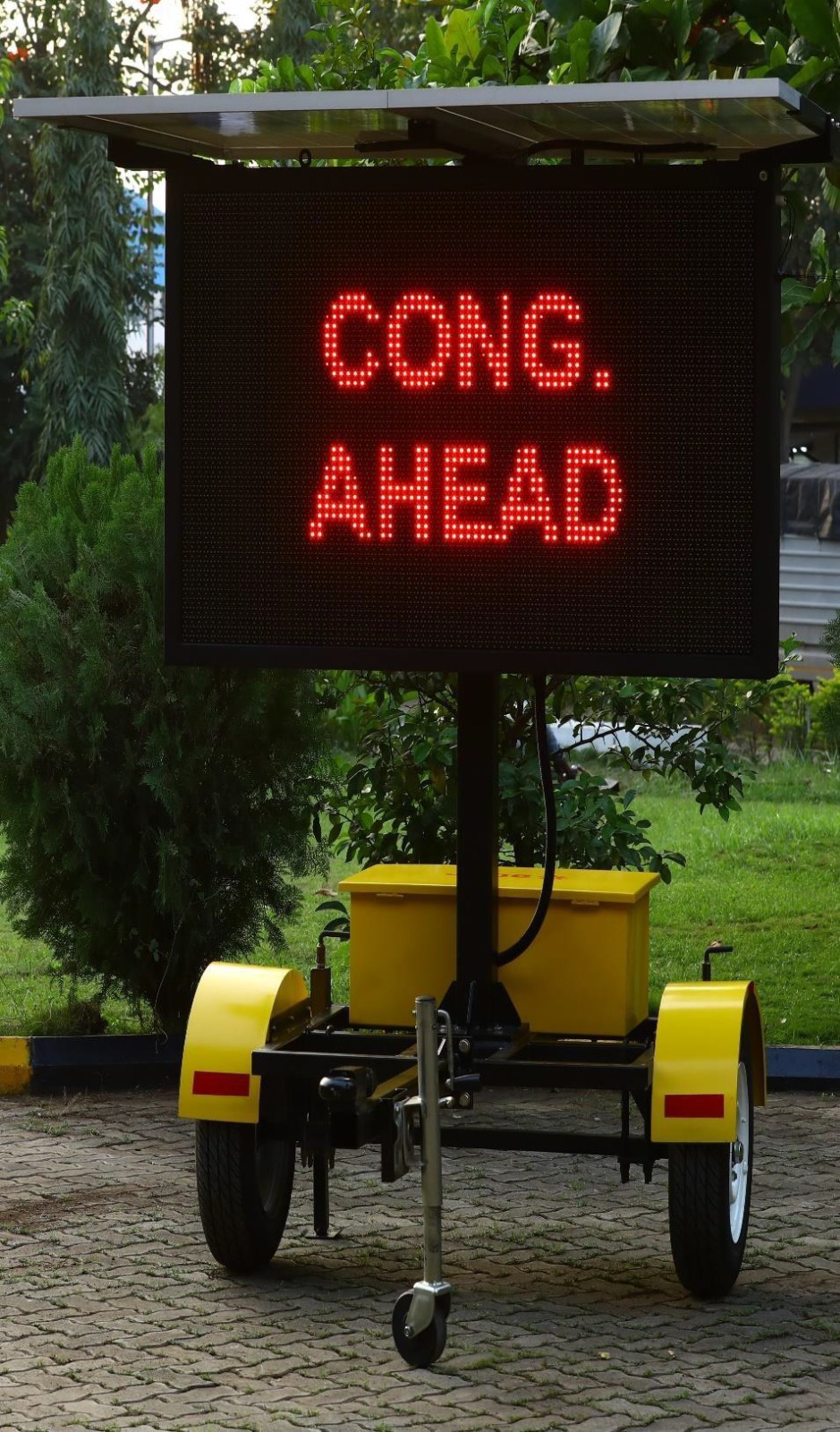 Trailer Mounted Variable Message sign