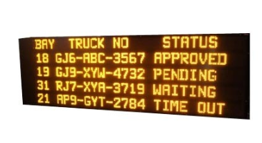 Vehicle Calling Display Led Display