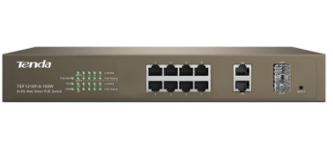 PoE Switch 8 Port Manageable TENDA