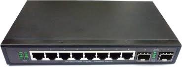 PoE Switch 8 Port, 1 Uplink Port, 1 SFP Port