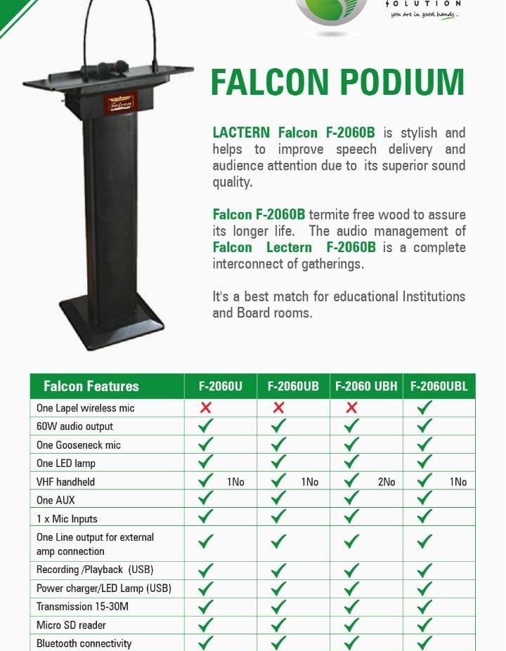 Digital Podium Falcon F 2060U