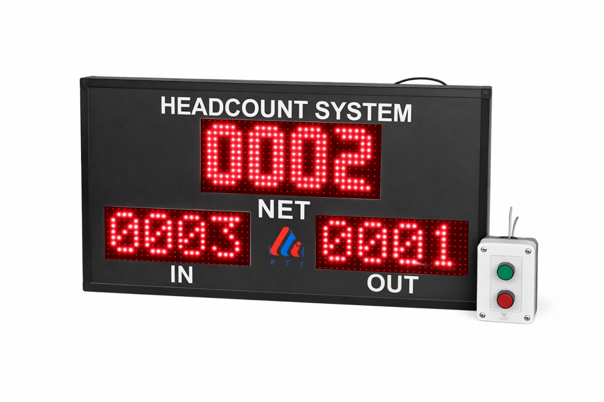 KTI04010001MHCD — Manual Head Count system