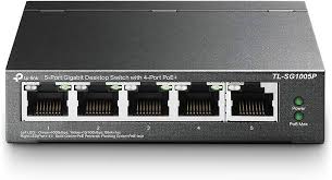 5 Ports POE Switch for Head Count System