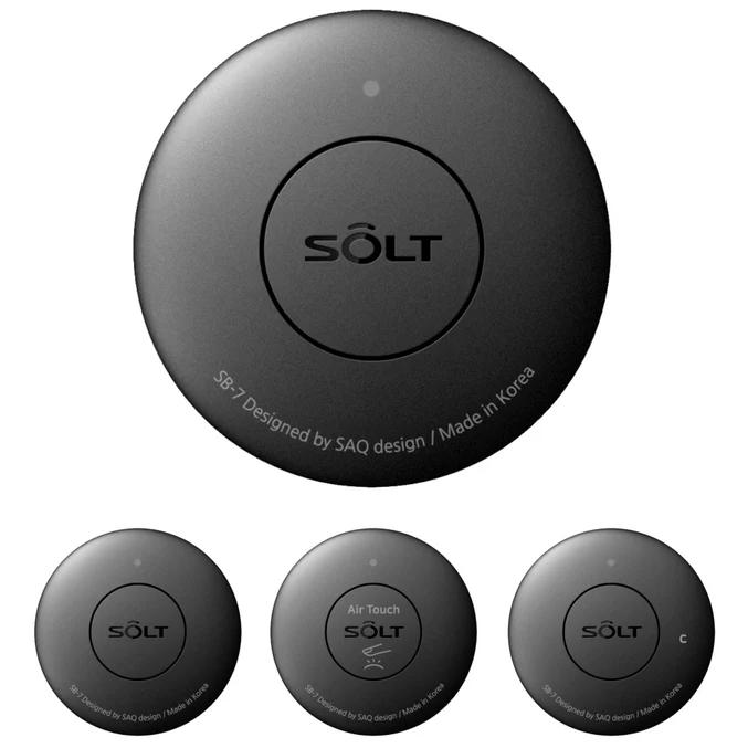 1 button, black, Water resistantIPX8