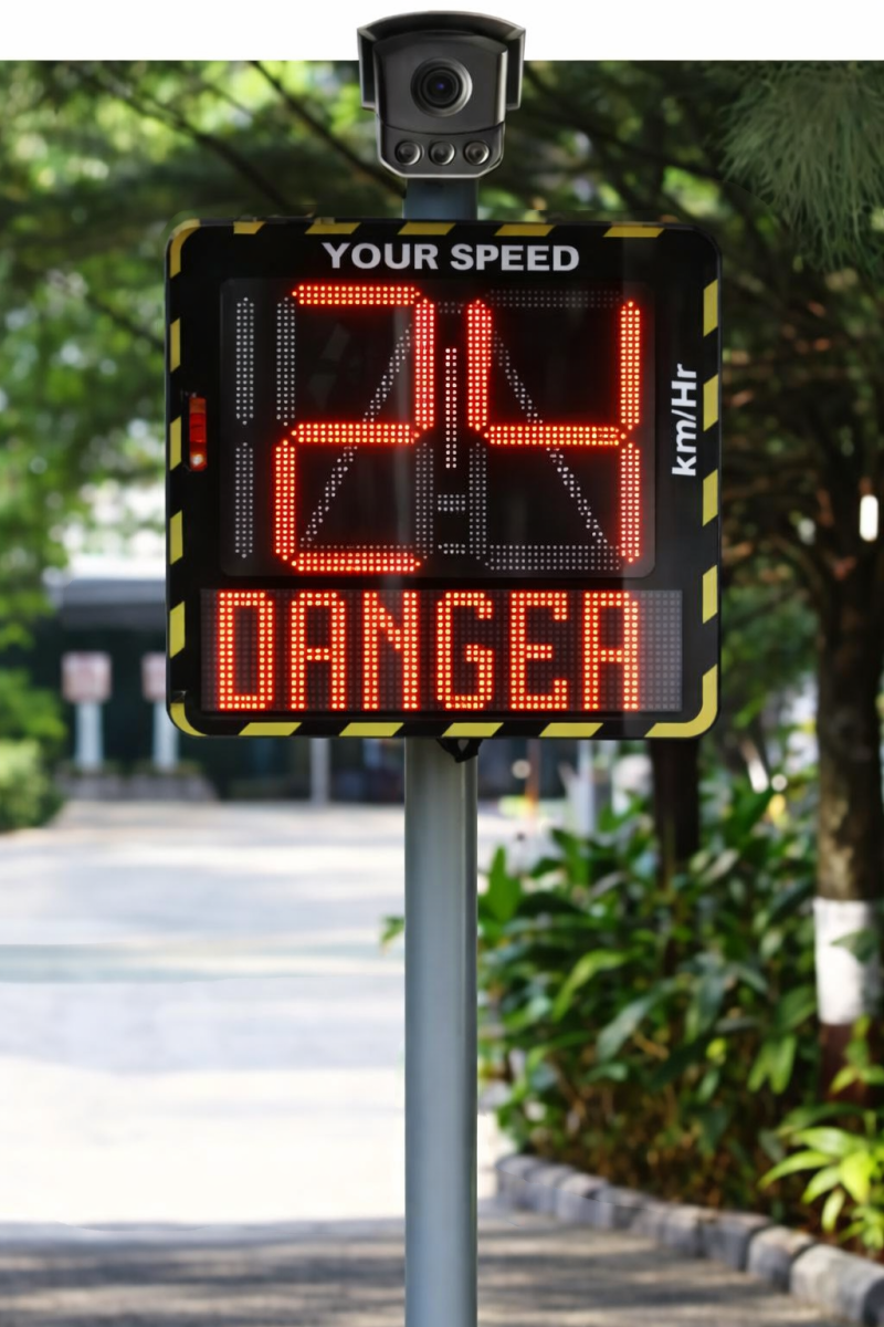 Serenity CAM Speed display Board with ANPR Camera