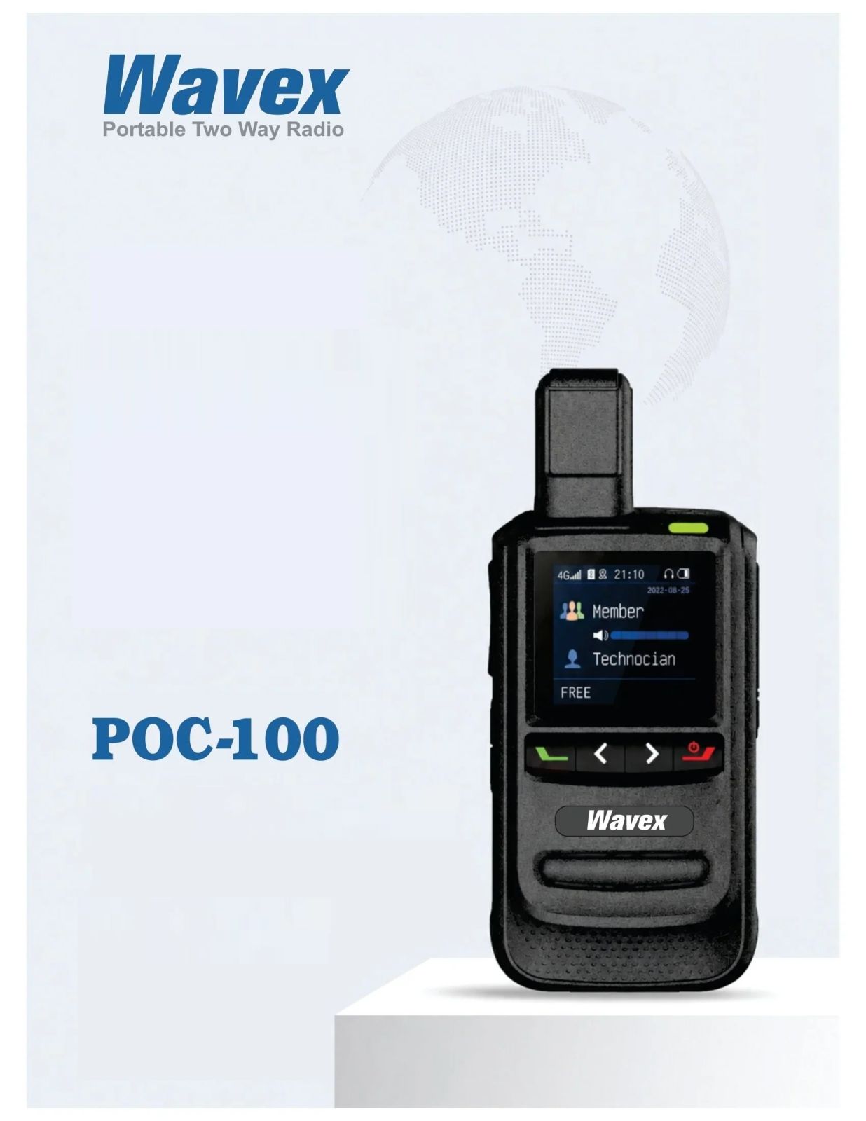 KTI04021001POC1 — Wavex POC100 walkie talkie