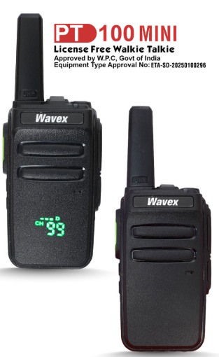 Walkie Talkie PT100 Mini 1 to 15 Km