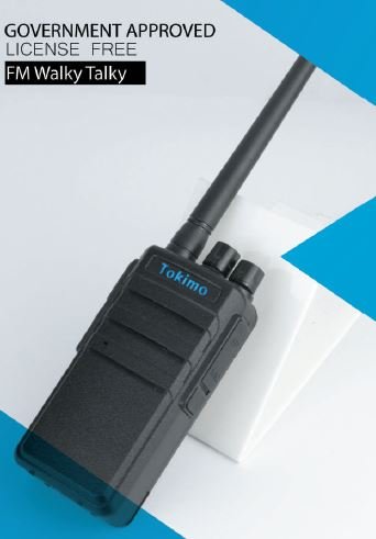 Tokimo License Free walkie Talkie 3 Km