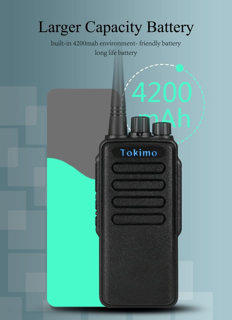 Tokimo License Free walkie Talkie 3 Km