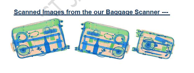 X Ray Baggage Scanner 8065 Trust Safety