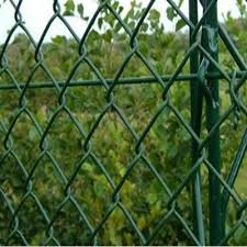 GALVANIZED+ PVC COATED CHAIN-LINK FENCE