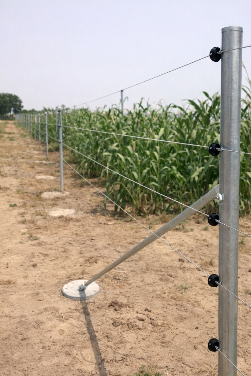 KTI06001001ITEP — Intermediate Poles For Solar Fencing