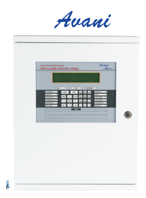 Analogue Addressable Fire Alarm Control Panel RAVEL AVANI