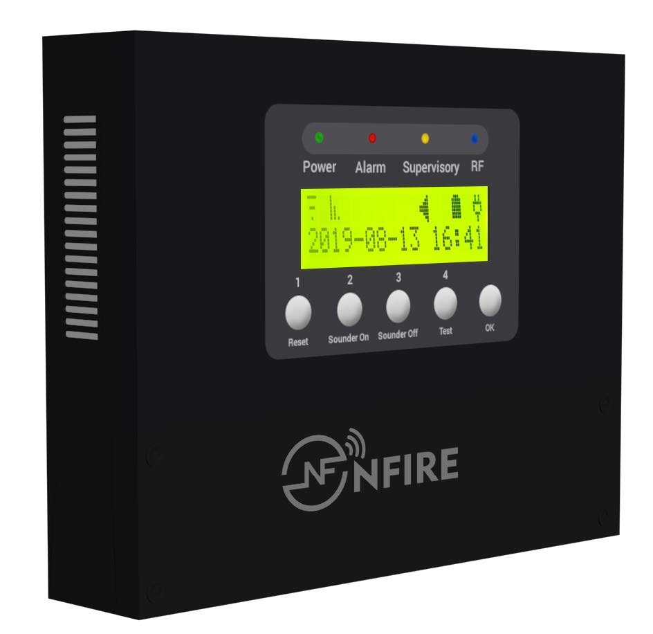 Wireless Addressable Fire Alarm Panel ATIGO NFire