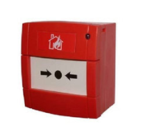 Red Add Call Point Flush Mounting Glass