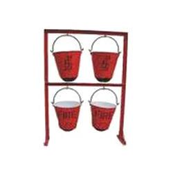 Fire Bucket Stand for 4 Bucket