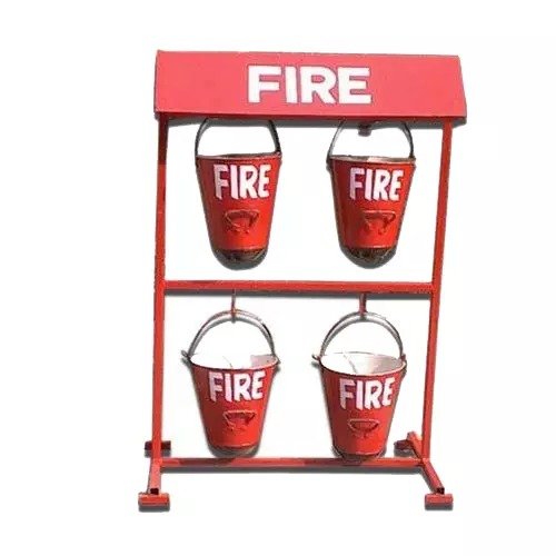 Canopy fire bucket stand