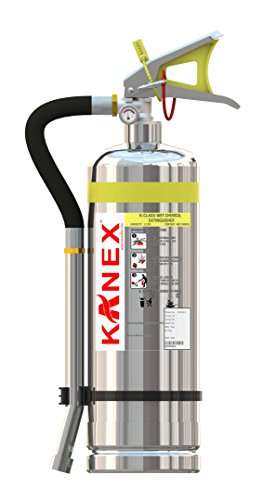 Kanex 9 Ltr. F Class WET Chemical Stored Pressure SS Body Type Fire Extinguisher