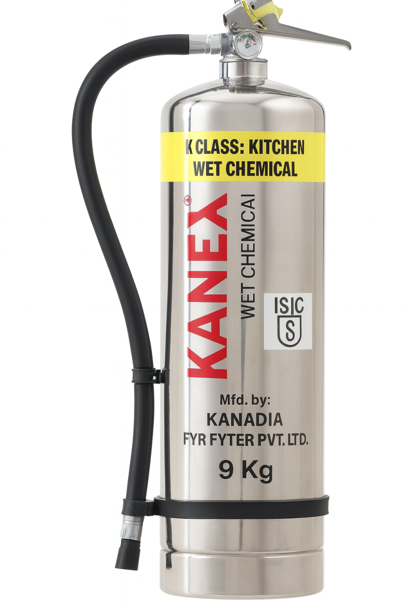 Fire Extinguisher KANEX 9 kg K Class Kitchen Wet chemical