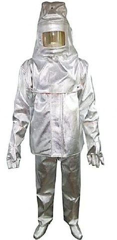 Aluminized Fire Suit 2 layer