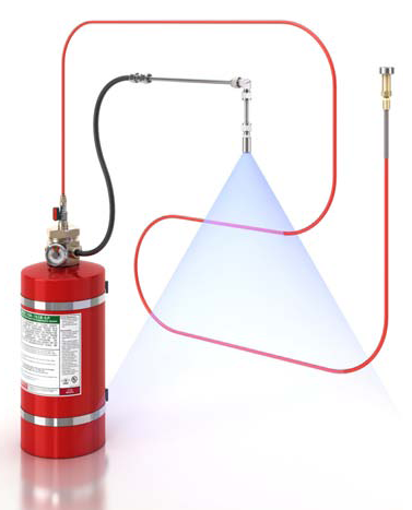 FireDeTecTube for automatic fire detection FDT FD