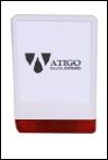 Atigo Wireless Outdoor Flash Siren Model No W0S01