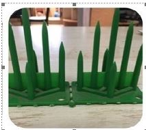 Bird Spike 1.5” X2.5“ Green