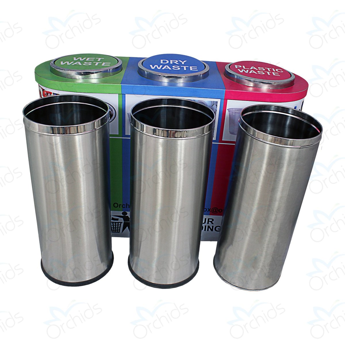 Trio Dustbin SS