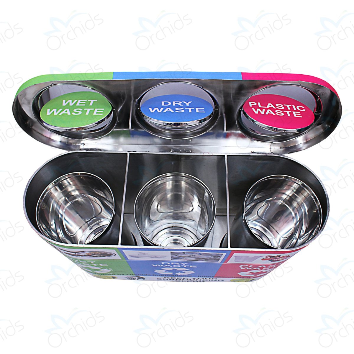Trio Dustbin SS