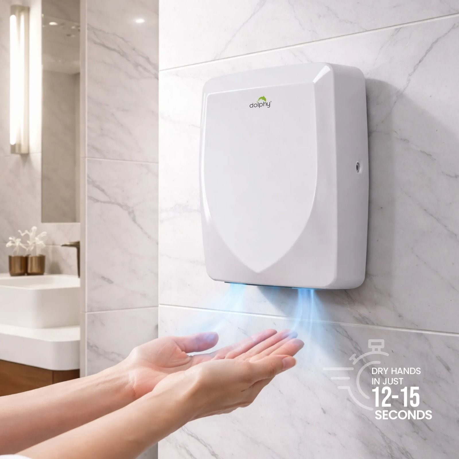 High Speed Hand Dryer ABS Dolphy