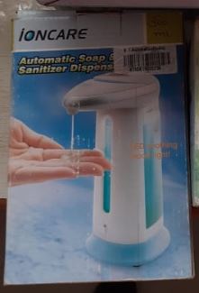 Automatic Soap Plus Sanitizer Dispenser