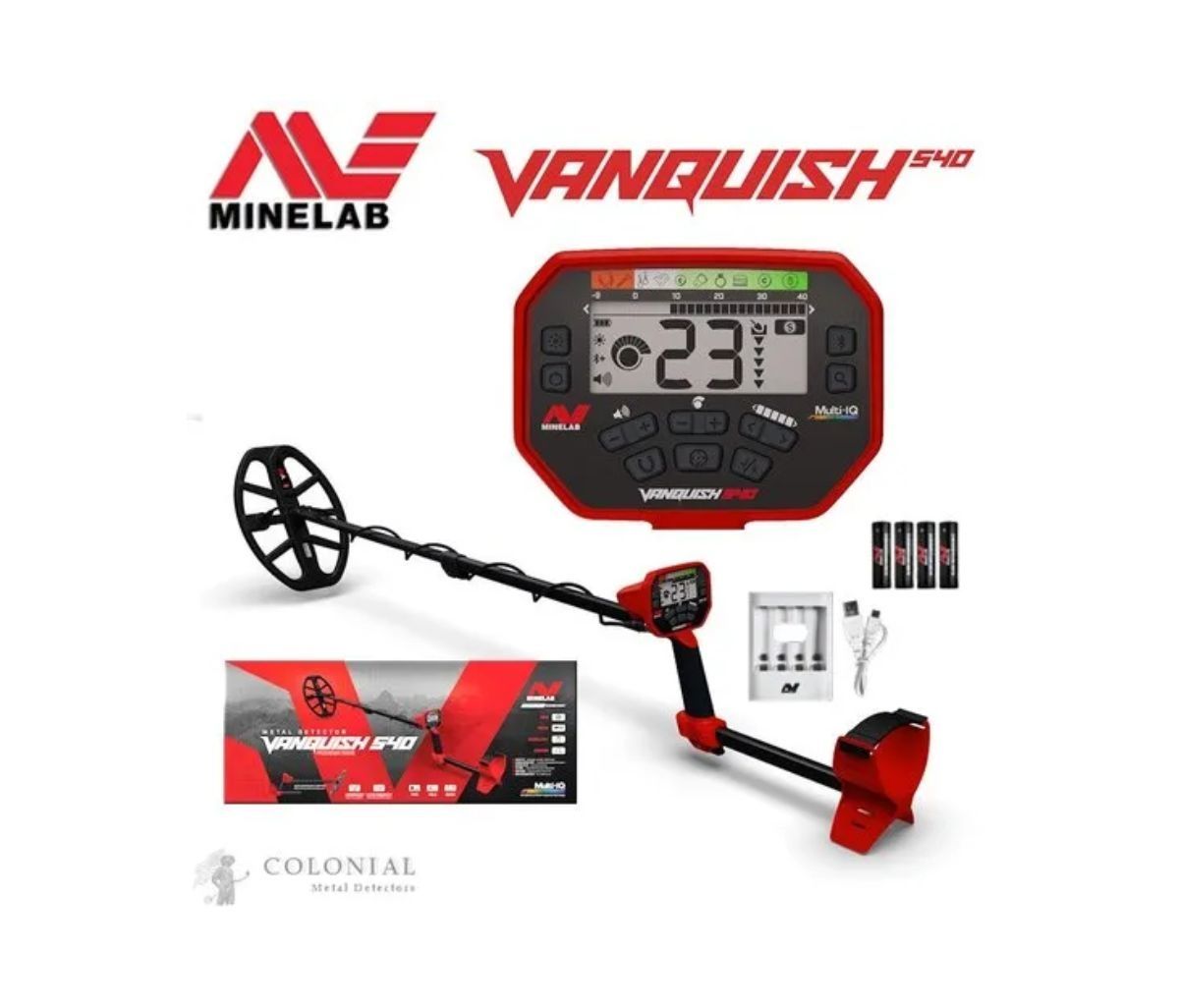 Deep Search Metal Detector Model Vanquish 540