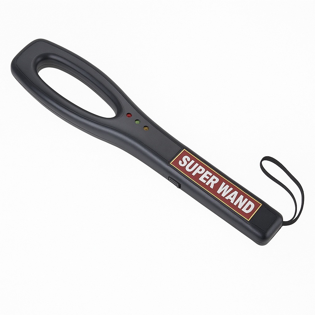 Hand Held Metal Detector Super Wand GP 008
