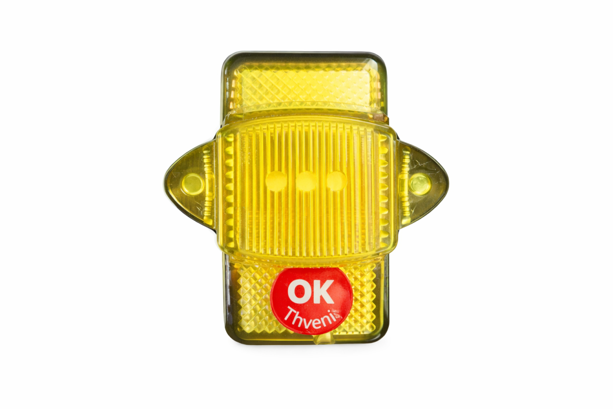 KTI1200500SHOL_AMBER — Shoulder Light with Inbuilt Battery Colour Amber